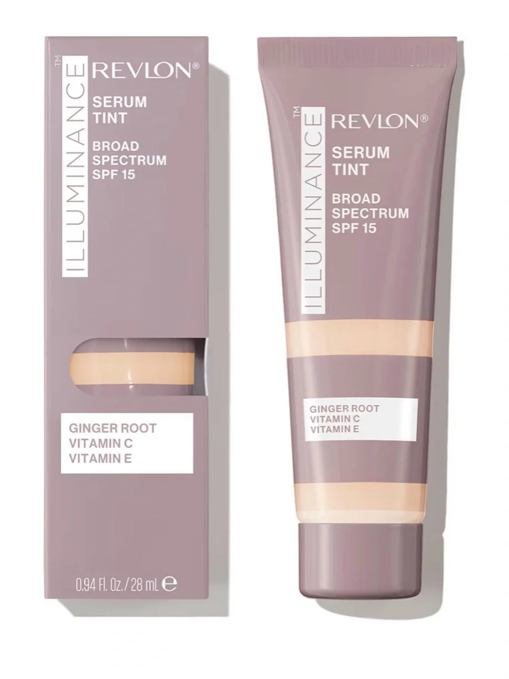 Revlon Illuminance Tinted Serum,Triple Hyaluronic Acid,SPF 15,117 Light Beige